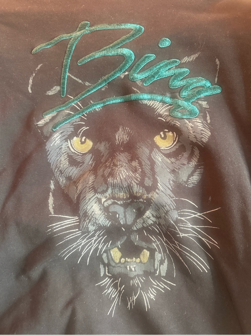 ANINE BING Women's Kenny Panther Sweatshirt - Picture 4 of 7